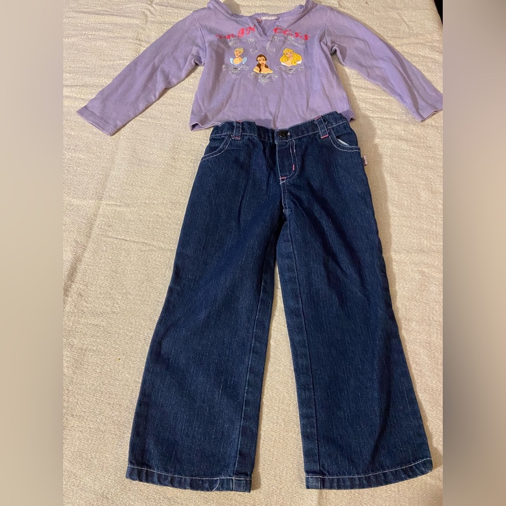 Girls Disney Princess outfit 3T